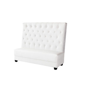Riviera Sectional – Armless Sofa – White