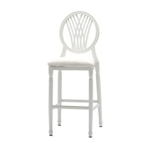 ritz bar stool white